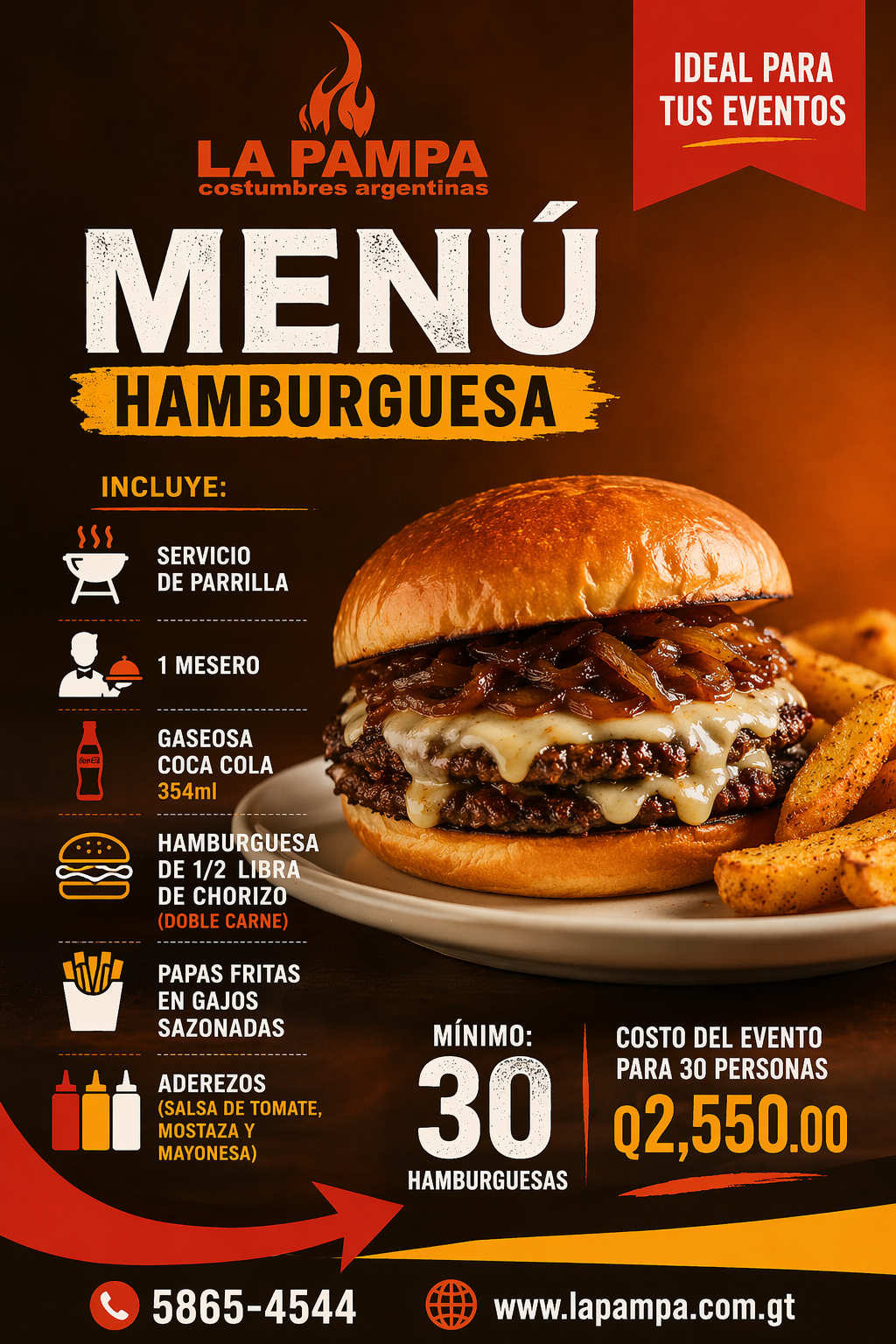Banner menú hamburguesa